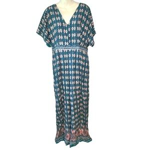 Groovy Flowing jumpsuit coastalgrandma,cruise resortwear hippie prairie festival